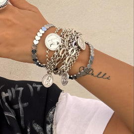 Bracciale - BE170-B135-SILVER