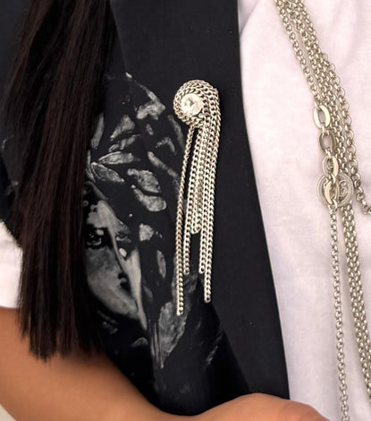 Spilla - BE170-S45-SILVER