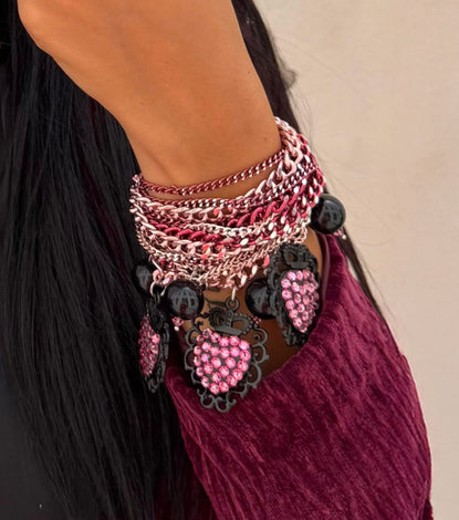 Bracciale - BE204-B150-PINK