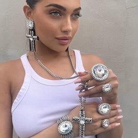 Orecchini - BE190-O180-SILVER