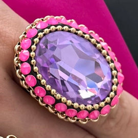 Pink ring - BE001-A120-PINK