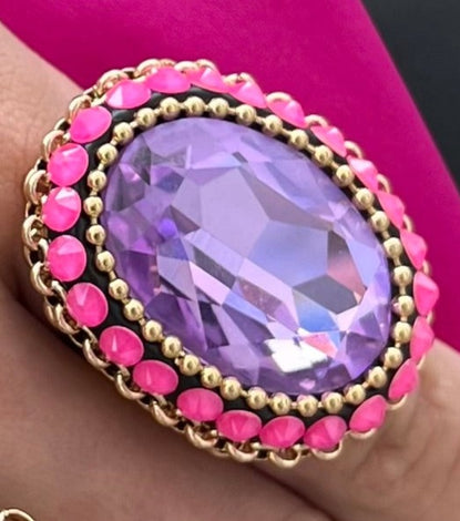 Pink ring - BE001-A120-PINK