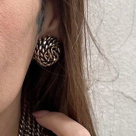 Earrings - BE047-O45-ROUND