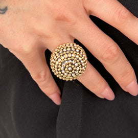 Ring - BE069-A90-GOLD