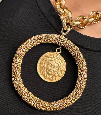 Necklace - BE110-C150-GOLD