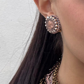 Earrings - BE143-O60-PINK