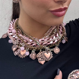 Collana - BE141-C240-PINK