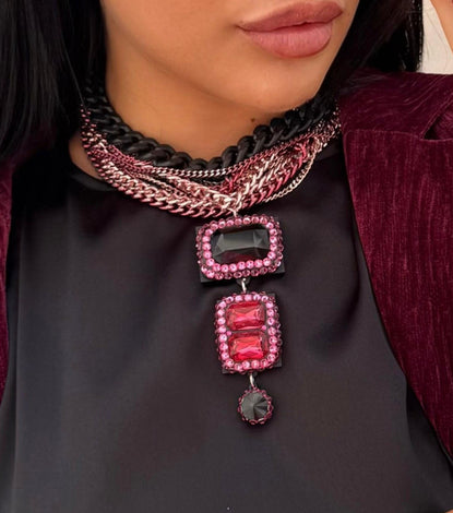 Collana - BE205-C330-PINK
