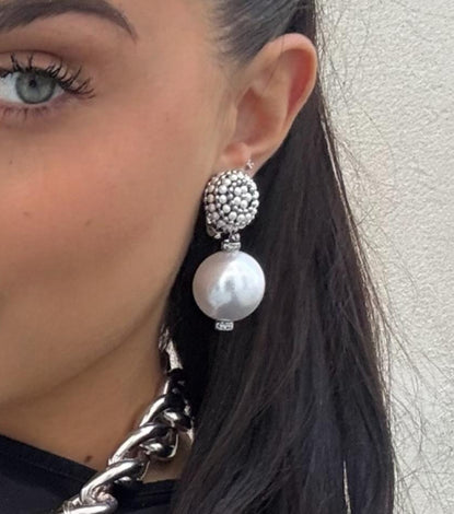 Orecchini - BE192-O90-SILVER