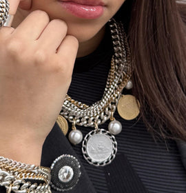 Collana - BE148-C75-SILVER